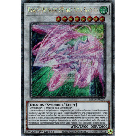Dragon Poussière d'Étoile Accel Synchro (QCSE) [MP24]