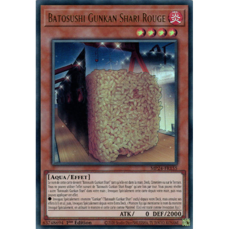 Batosushi Gunkan Shari Rouge (UR) [MP24]