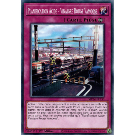 Planification Acide - Vinaigre Rouge Vamoose (C) [MP24]