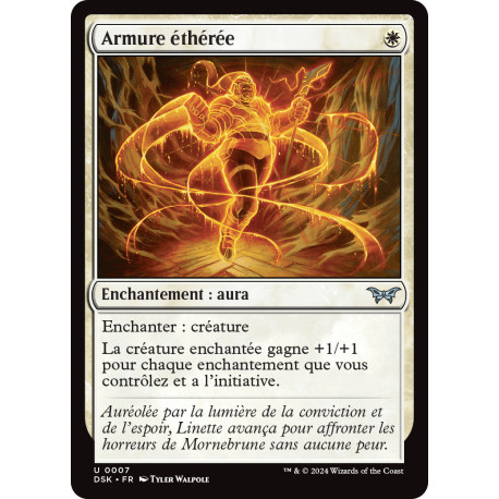 (Foil) Blanche - Armure éthérée (U) [DSK]