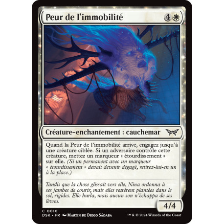 (Foil) Blanche - Peur de l'immobilité (C) [DSK]