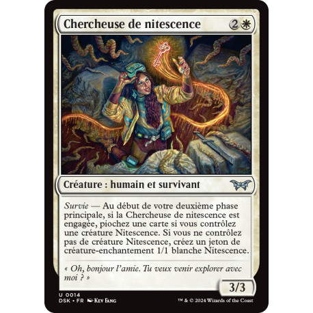(Foil) Blanche - Chercheuse de nitescence (U) [DSK]