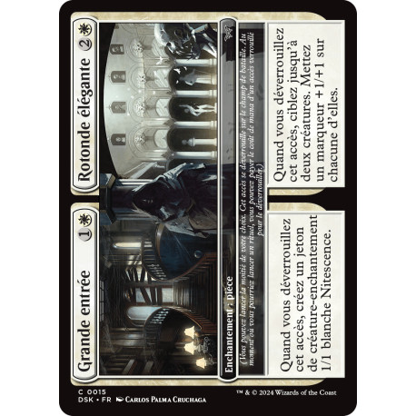 (Foil) Blanche - Grande entrée // Rotonde elégante (V1) (C) [DSK]