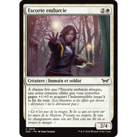 (Foil) Blanche - Escorte endurcie (C) [DSK]
