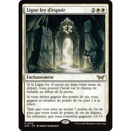(Foil) Blanche - Ligne ley d'espoir (V1) (R) [DSK]