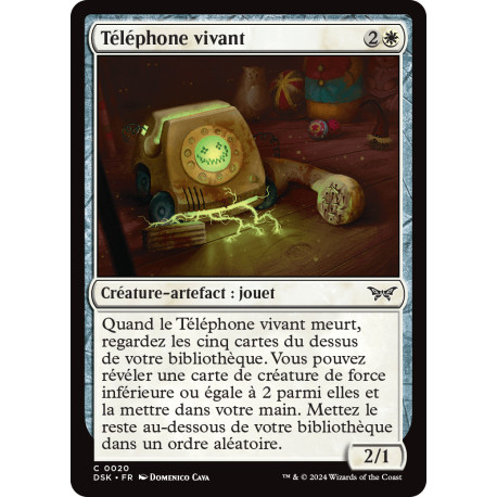 (Foil) Blanche - Téléphone vivant (C) [DSK]