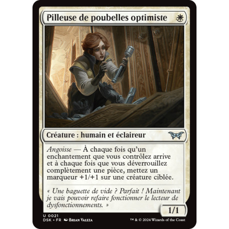 (Foil) Blanche - Pilleuse de poubelles optimiste (V1) (U) [DSK]