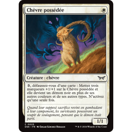 (Foil) Blanche - Chèvre possédée (C) [DSK]