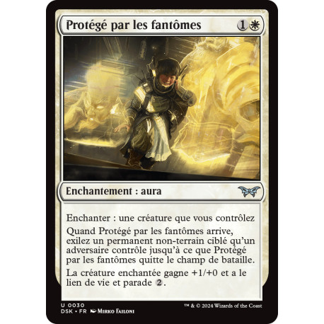 (Foil) Blanche - Protégé par les fantômes (U) [DSK]