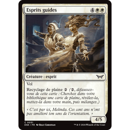 (Foil) Blanche - Esprits guides (C) [DSK]