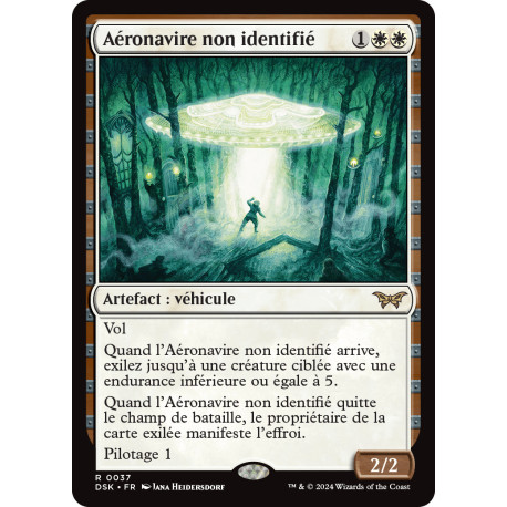 (Foil) Blanche - Aéronavire non identifié (V1) (R) [DSK]