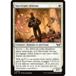 (Foil) Blanche - Survivant vétéran (U) [DSK]