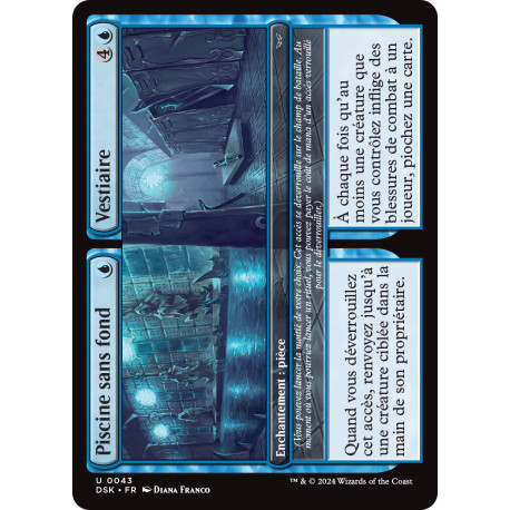 (Foil) Bleue - Piscine sans fond // Vestiaire (U) [DSK]