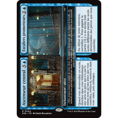 (Foil) Bleue - Ascenseur central // Escaliers prometteurs (V1) (R) [DSK]