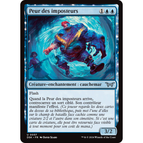 (Foil) Bleue - Peur des imposteurs (U) [DSK]