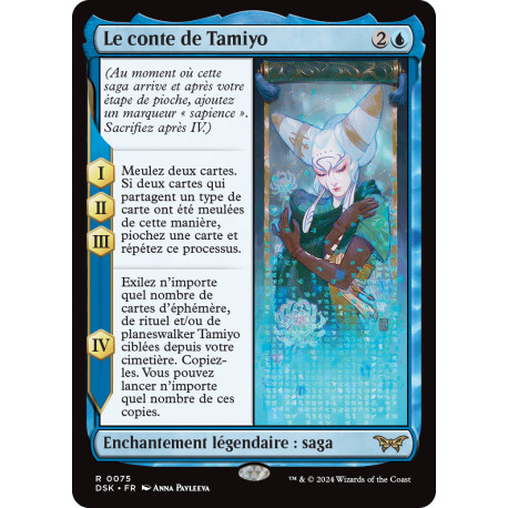 (Foil) Bleue - Le conte de Tamiyo (R) [DSK]