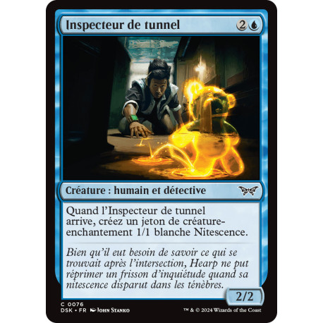 (Foil) Bleue - Inspecteur de tunnel (C) [DSK]