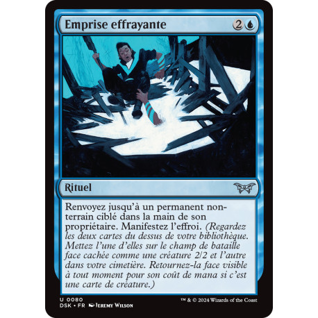 (Foil) Bleue - Emprise effrayante (U) [DSK]
