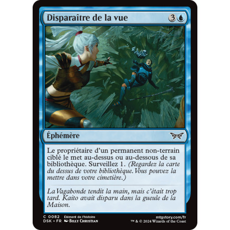 (Foil) Bleue - Disparaître de la vue (C) [DSK]