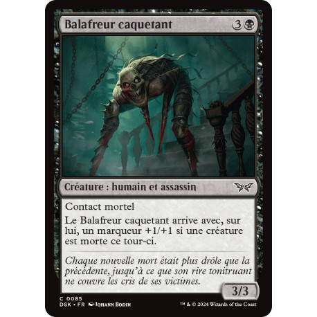 (Foil) Noire - Balafreur caquetant (C) [DSK]