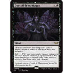 (Foil) Noire - Conseil démoniaque (V1) (R) [DSK]