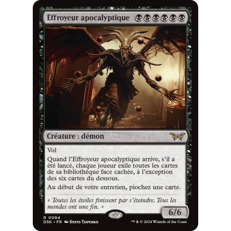 (Foil) Noire - Effroyeur apocalyptique (V1) (R) [DSK]