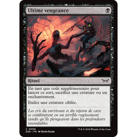 (Foil) Noire - Ultime vengeance (C) [DSK]