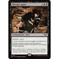 (Foil) Noire - Blessure grave (V1) (R) [DSK]