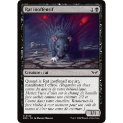 (Foil) Noire - Rat inoffensif (C) [DSK]