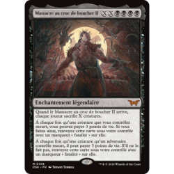 (Foil) Noire - Massacre au croc de boucher lI (V1) (M) [DSK]