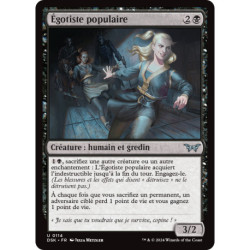 (Foil) Noire - Égotiste populaire (U) [DSK]