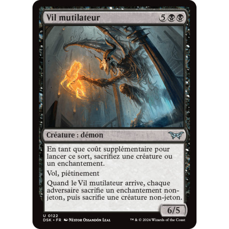 (Foil) Noire - Vil mutilateur (U) [DSK]