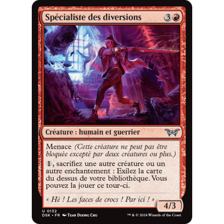 (Foil) Rouge - Spécialiste des diversions (U) [DSK]