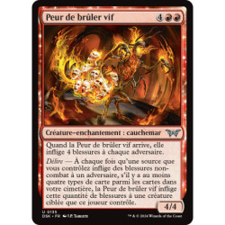 (Foil) Rouge - Peur de brûler vif (U) [DSK]