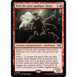 (Foil) Rouge - Peur de rater quelque chose (V1) (R) [DSK]