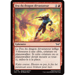 (Foil) Rouge - Feu du dragon dévastateur (C) [DSK]