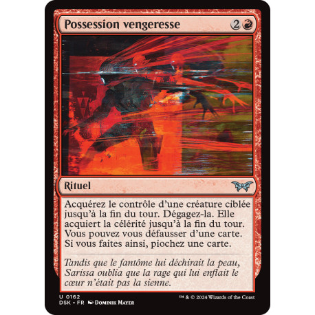 (Foil) Rouge - Possession vengeresse (U) [DSK]