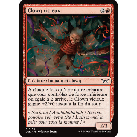 (Foil) Rouge - Clown vicieux (C) [DSK]