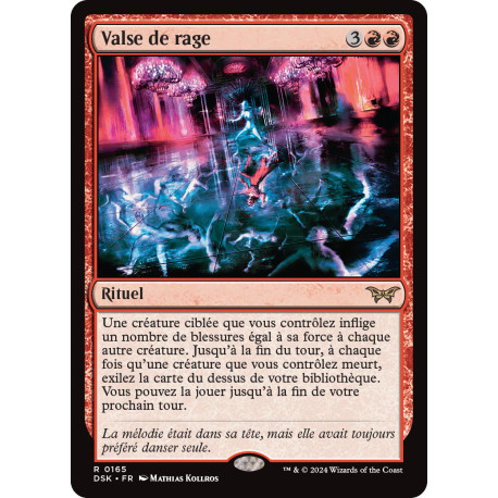 (Foil) Rouge - Valse de rage (V1) (R) [DSK]