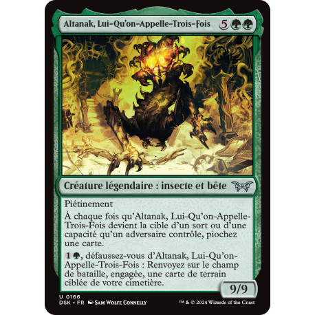 (Foil) Verte - Altanak, Lui-Qu'on-Appelle-Trois-Fois (U) [DSK]