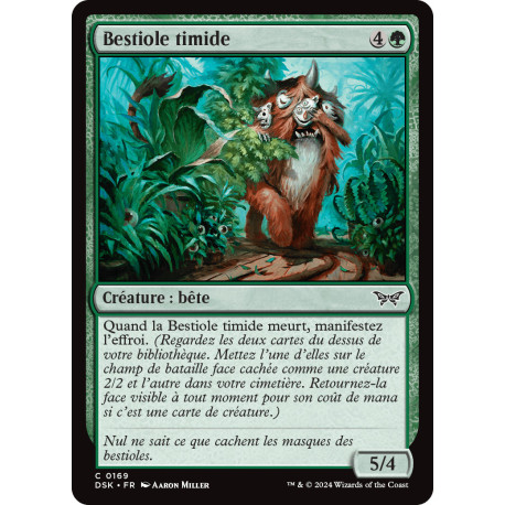 (Foil) Verte - Bestiole timide (C) [DSK]