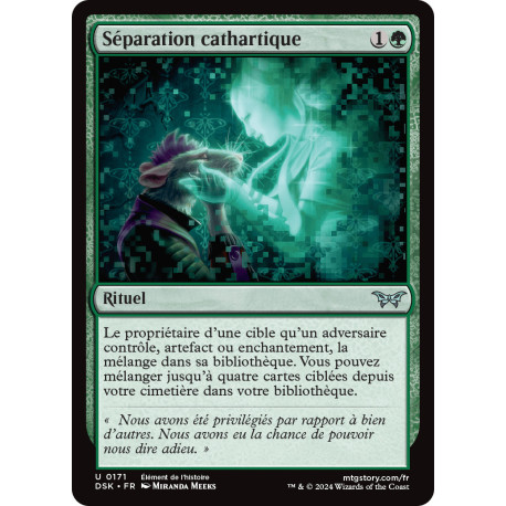 (Foil) Verte - Séparation cathartique (U) [DSK]