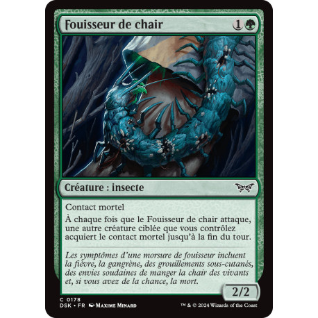 (Foil) Verte - Fouisseur de chair (C) [DSK]