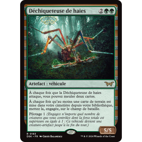 (Foil) Verte - Déchiqueteuse de haies (V1) (R) [DSK]