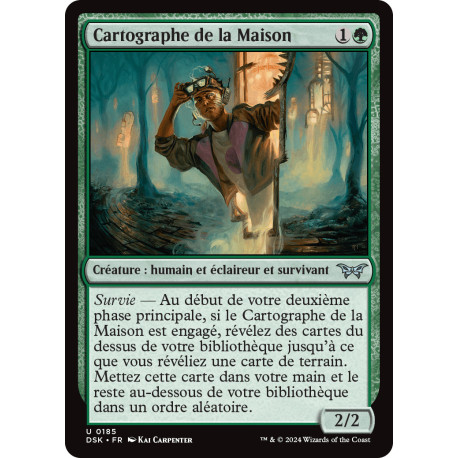 (Foil) Verte - Cartographe de la Maison (U) [DSK]