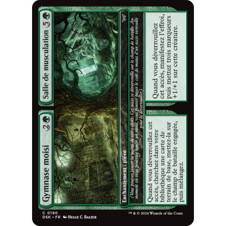 (Foil) Verte - Gymnase moisi // Salle de musculation (C) [DSK]