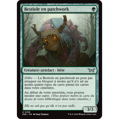 (Foil) Verte - Bestiole en patchwork (U) [DSK]