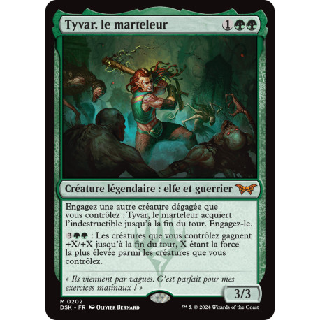 (Foil) Verte - Tyvar, le marteleur (V1) (M) [DSK]