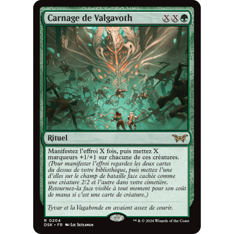 (Foil) Verte - Carnage de Valgavoth (V1) (R) [DSK]