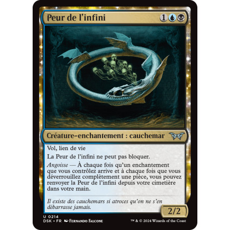 (Foil) Multicolore - Peur de l'infini (U) [DSK]